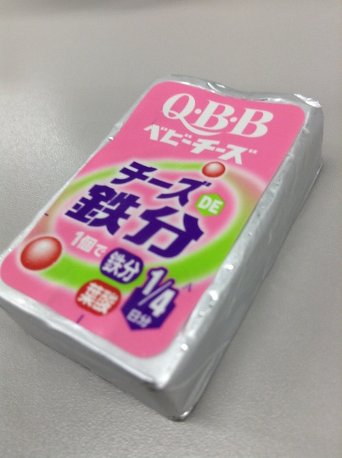 Q・B・B チーズで鉄分ベビー4個（60g）