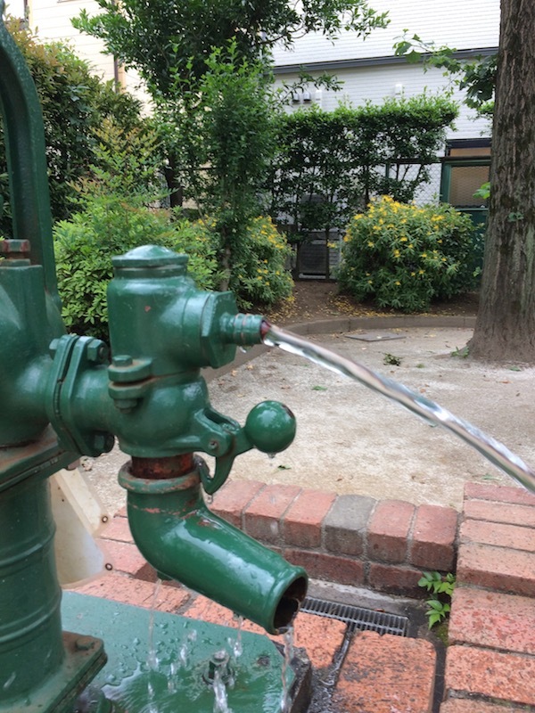 ポンプ井戸の操作方法