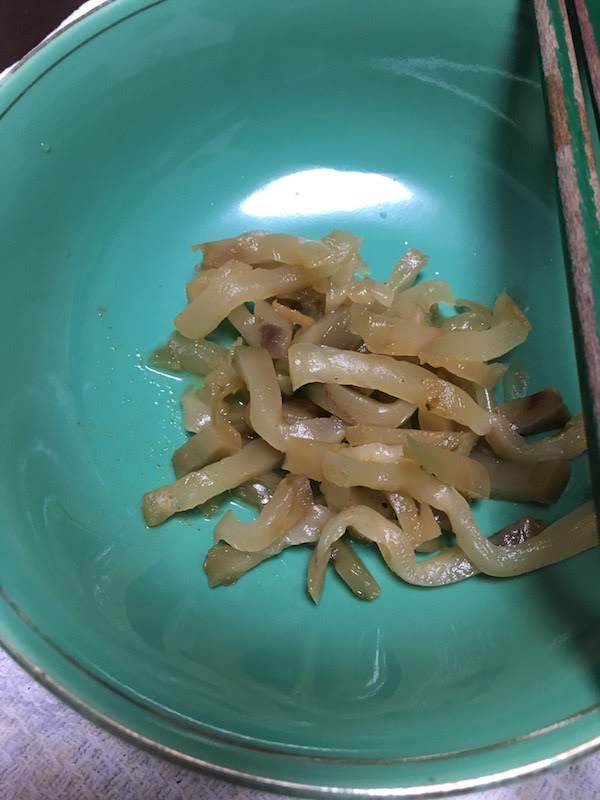 搾菜（ザーサイ）赤唐辛子漬け（刻み）1kg  198円